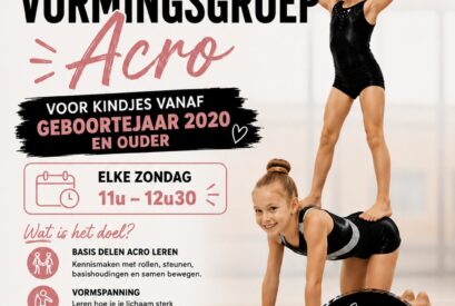 Nieuw !! Acro vormingsgroep