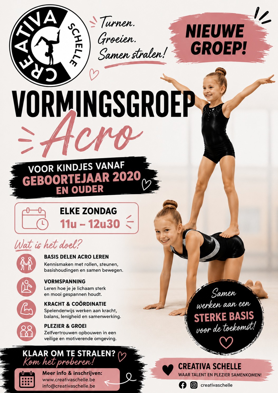 Nieuw !! Acro vormingsgroep